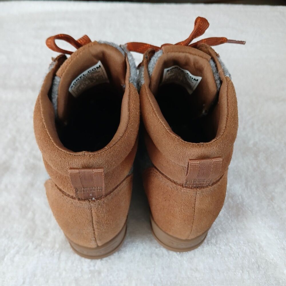 Women's Sorel Evie II Wedge Ankle Booties - Picture 3 of 10